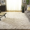 thumbnail image 2 of SAFAVIEH Casablanca Ladonna Diamond Wool Area Rug, Beige, 8' x 10', 2 of 8