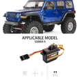 thumbnail image 4 of QualitChoice EMAX EMX-SV-0275 ES08MA II 12g Metal Gear Analog Servo Exquisite Workmanship Long Time Wide Application Stable Performance 1Set, 4 of 6