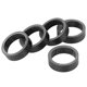 thumbnail image 5 of 5uds Espaciador de dirección Espaciadores de vástago Mate Negro Adecuado 1 1/8 Pulgadas Vástago para Bicicletas 10mm, 5 of 6