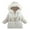 White1, variant on SHTXOZHI Girls Winter Jacket Toddler Puffer Down Jacket Coat Zipper Hooded Warm Outwear for Kids
