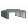 thumbnail image 3 of ShelterTube Wind and Snow-Load Rated Garage, 20x32x10 Green, 3 of 7