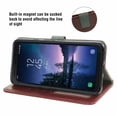 thumbnail image 3 of Mobile Phone Cover for Samsung S8 Active, Cover Premium Pu Leather Tpu Flip Cover Magnetic Closure Card Compartment Stand Function Wallet with Lanyard Protective Cover, 3 of 7