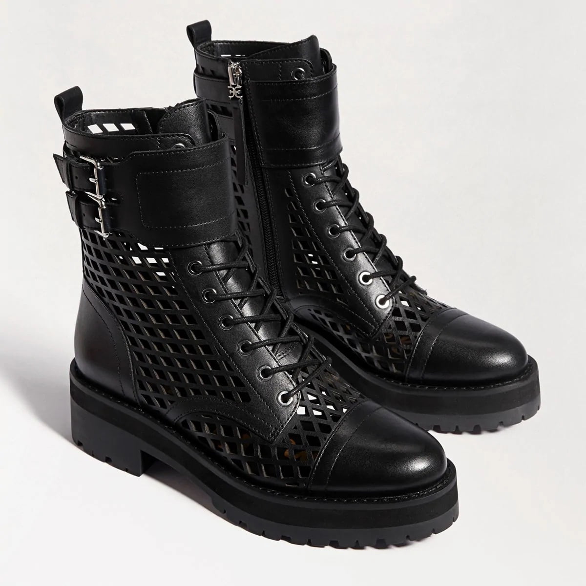 Combat Buckle Combat Boot BLACK 