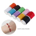 thumbnail image 3 of WINOMO 10pcs 10M 1MM Waxed Cotton Cords Strings Ropes for DIY Necklace Bracelet Craft Making (Mixed Color), 3 of 3
