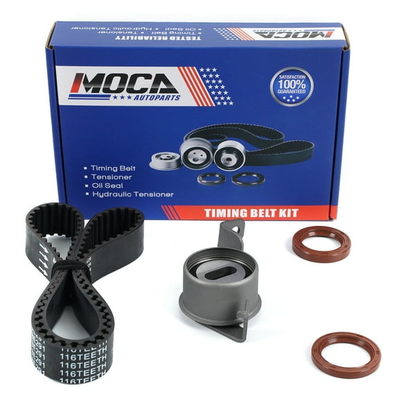 MOCA AUTOPARTS Timing Belt Kit Fit for 1997-2002 Mitsubishi Mirage LS ES DE 1.8L SOHC