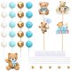 thumbnail image 3 of Decoraciones para tartas con diseño de oso Ephlyn para baby shower, 3 of 7