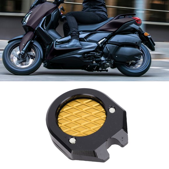 Motorcycle Side Stand Extension Plate Heavy Duty CNC Aluminum Alloy Kickstand Enlarger Pad Enhances Stability for Xmax Nmax Nvx Aerox 2013 2025 Model