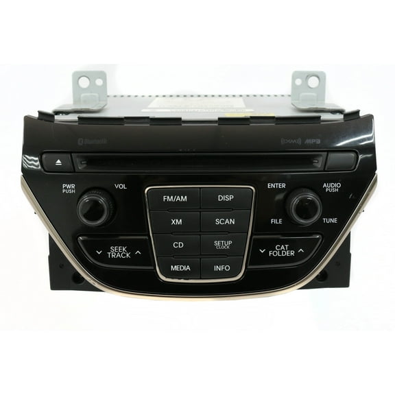 Restored 2013-16 Hyundai Genesis AM FM XM MP3 Radio CD Player w Bluetooth 96180-2M117YHG (Refurbished)