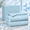 Aqua Blue-Full / Queen (90"x90"), variant on Aqua Blue King / Cali King (106"x90") Cool Touch All-Season Bed Blanket