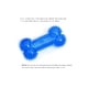 thumbnail image 3 of 1pc Tpr Dog Toy, Squeaky Spiked Bone Shaped, Durable For Teeth Cleaning & Grinding, 3 of 4