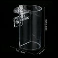 thumbnail image 4 of Fish Tank Feeder,Transparent Acrylic Aquarium Fish Floating Food Feeder Feeding Ring High-End Performance, 4 of 8