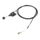 thumbnail image 2 of Controlador de cable de acelerador manual de excavadora Cable de control de motor de acelerador de acero inoxidable de 4 m para camión de agitación, 2 of 8