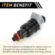 thumbnail image 5 of Inyector de combustible para Dodge para Ram 1500 1996-1999 Boquilla de inyección de combustible No.53030778 1 agujeros negro, 5 of 6