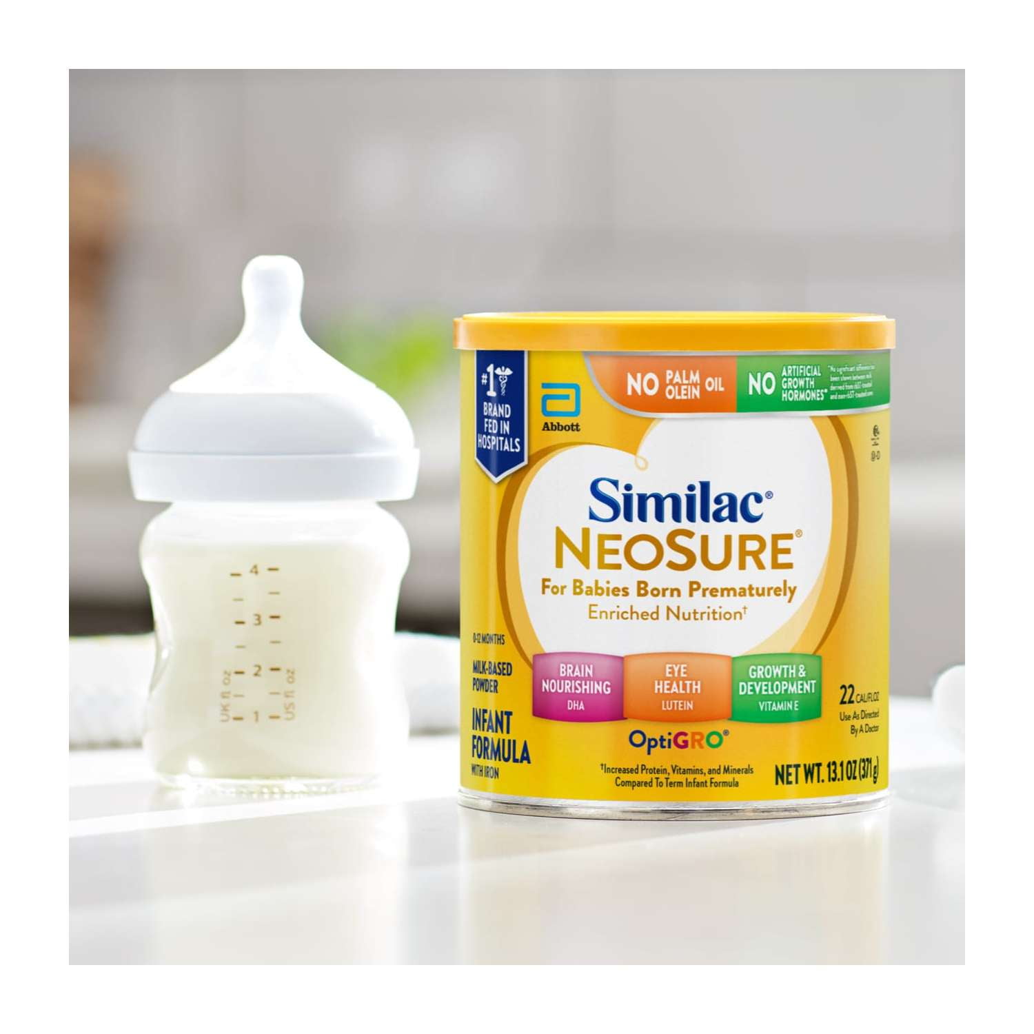 Similac NeoSure Premature Post-Discharge Baby Formula Powder, 13.1-oz Can