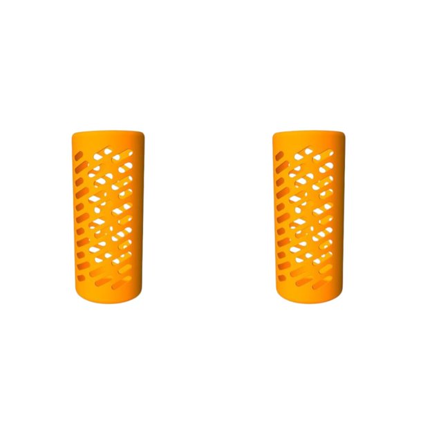 Naiovety Accesorios protectores de cubierta de silicona Soporte para botellas de bebida Tapas protectoras para botellas de agua Reemplazo para 18-32-40oz naranja claro S 2piezas Naiovety CBP448724