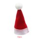 thumbnail image 1 of Worallymy 12 Uds. gorro de piruleta pequeño de Navidad gorros de Papá Noel no tejidos gorro de caramelo de piruleta decoración de fiesta de Navidad Worallymy JD735806584, 1 of 7