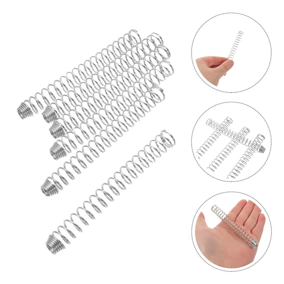 AURARMLET 20Ud Resorte De Para Cable De Motocicleta Plateado Alta Resistencia