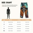thumbnail image 3 of Sikiie Cartoon Pumpkin Skull Women’s Ultra-Soft Comfy Lounge Pants Sleepwear Comfy Lounge Pants Drawstring Sleep Bottoms with PocketsSmall, 3 of 6