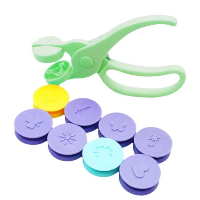 kurtrusly Kids Embossing Handheld Paper Embosser Beginner Craft Embossing Tool Fun Lightweight For Young Crafters Cards Reliable