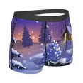 thumbnail image 3 of Kll Christmas Igloo Men'S Cotton Boxer Briefs Underwear-X-Large, 3 of 9