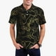 thumbnail image 1 of Balery Gold Gloss Outline Floral Camisa Polo de Hombre con Estampado, de Manga Corta y Tejido Medio, Camisa Tipo Golf Polo-Medium, 1 of 6