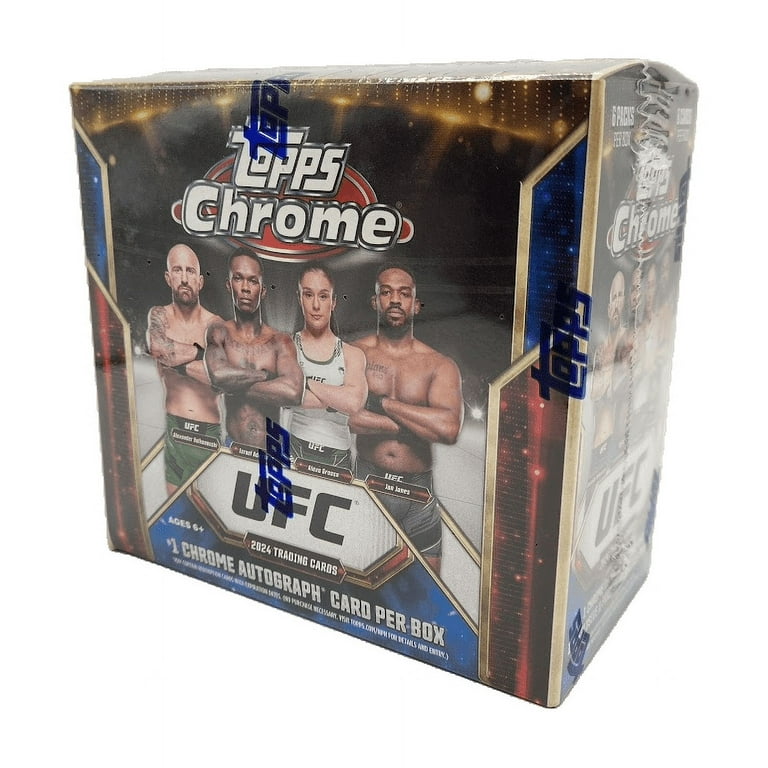 UFC Ultimate Fighting Championship 2024 Chrome Trading Card MEGA