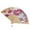 K, variant on Toyeng Premium Material, Vintage Bamboo Folding Hand Held Flower Fan Chinese Dance Party Pocket Gifts, 1 Fan(F)