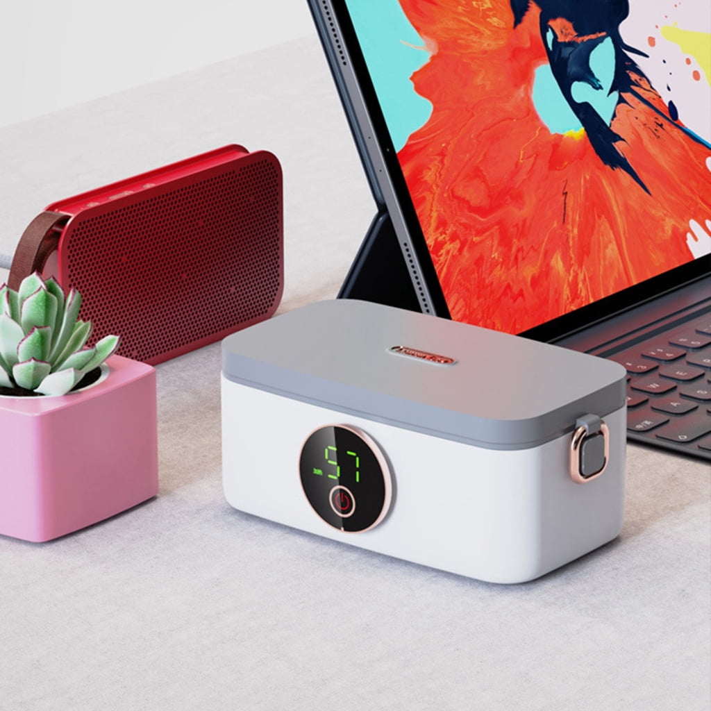 WINDLAND Wireless Rechargeable Water-free Lunch Box 16000mAh Lunch Container Food Warmer