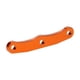 thumbnail image 3 of Barra de unión de mamparo de brazo delantero de aleación de aluminio anodizado, compatible con camiones de recorrido corto RC Slash 4x4 1/10, piezas de repuesto Hop-up naranja, 3 of 7