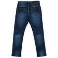 thumbnail image 2 of RAW X  Little Boy's RawX Rip and Repair Jeans, Dark Blue, 4, 2 of 6