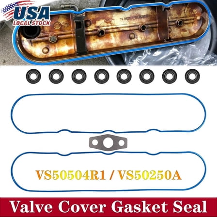 Valve Cover Gasket Set w/ Grommets for Chevy GMC 4.8L 5.3L 6.0L 6.2L 1999~2016*