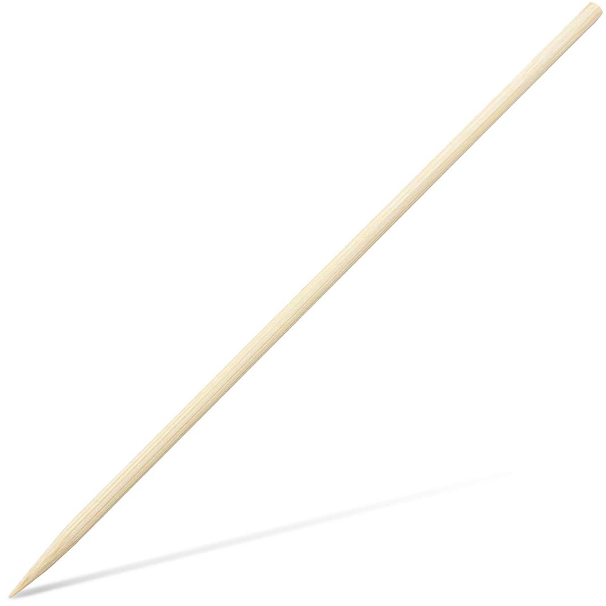 Bamboo Skewers 500Pack 6 inch Bamboo Sticks for Kabob, Bbq, Grill