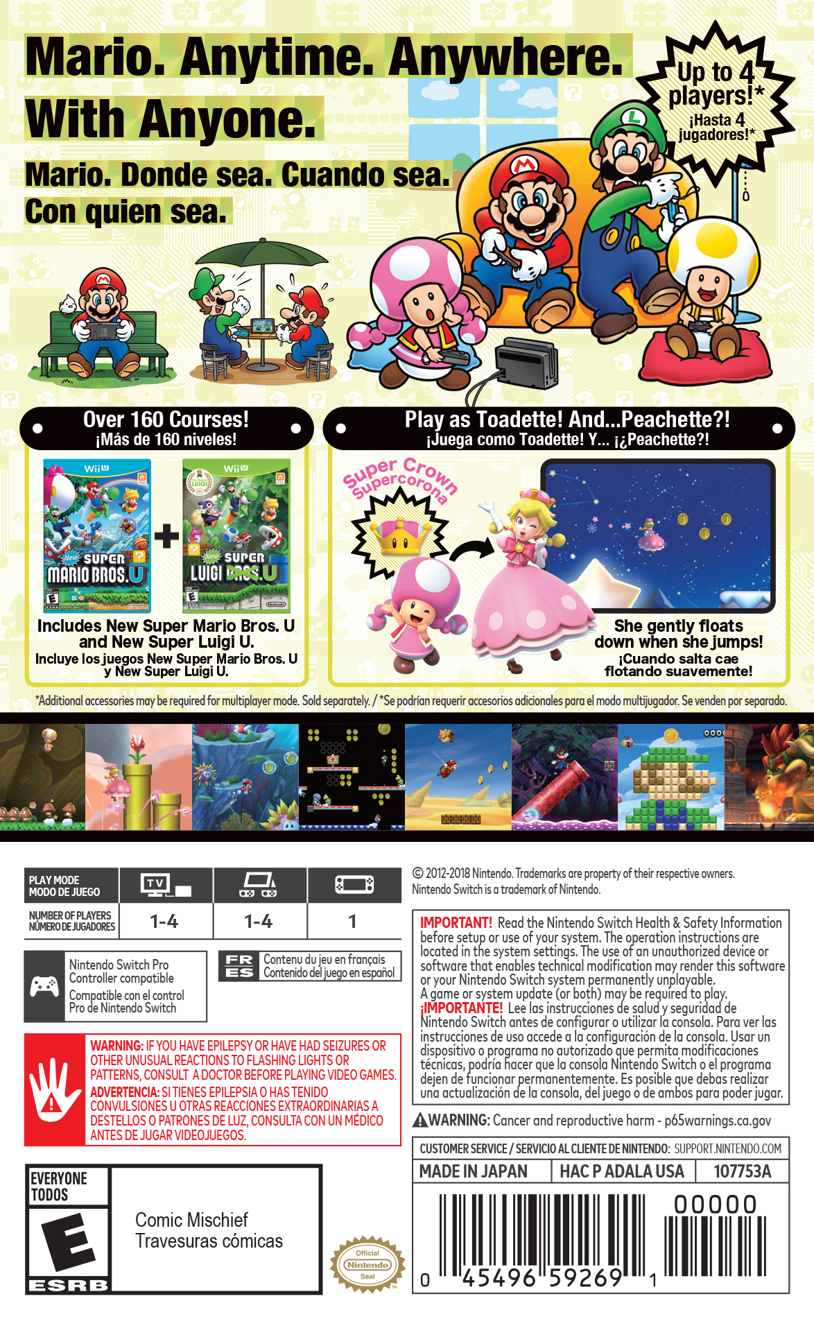 Super Mario Bros. U Deluxe, Nintendo Switch photo 2