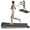 Silver+Gray, variant on SWERTOY Walking Pad Running Machine Walking Machine for Home Under Desk Treadmill with LED Display and 12 Preset Programs 2.25HP Portable Treadmill Jogging Machine for Office Small Space