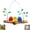 3 Birds, variant on Colorful Sea Glass Bird Perch, Sea Glass Bird Wall Art - Handmade Colorful Birds on Driftwood Branch, Coastal Ocean Decor for Indoor Windows, Unique Gift for Nature Lovers & Mom (3 Birds)