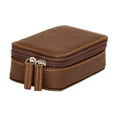 thumbnail image 1 of Bolsa de golf Fashion PU Leather Compact accesorio para hombres deportivos Mujeres Marrón, 1 of 8
