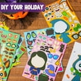 thumbnail image 3 of Joyfy 36 Pcs Halloween Stickers Make a Face Halloween Characters Stickers for Kids,Witch Vampire Self Adhesive DIY Decorations Stickers Fall Stickers Party Favors for Kids,Halloween Craft, 3 of 11