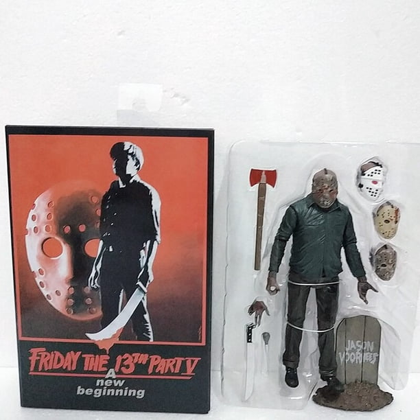 NECA Friday The 13th Figuras de acción de juguete, Freddy Champion, Tyorhees Figura de acción, Champion Collecemballages Model, Regalo para niños zhangyuxiang unisex