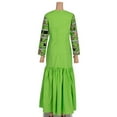 thumbnail image 4 of African Dress for Women Long Sleeve Lady Party Dresses Ankara Clothing, 4 of 5