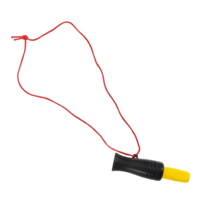 Mobutofu Outdoor Black Duck Call Whistle Plastic Lightweight Portable Bird Caller with Authentic Sound