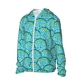 thumbnail image 2 of Easygdp Beautiful Seashells Lightweight Long Sleeve Sun Shirt Sports long-Sleeved Sun Protective Clothing, Quick Drying Breathable - 3X-Large, 2 of 9