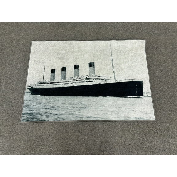 Saloon Rugs, Gift Rug, Titanic Rugs, Indoor Rug, Modern Rug, Thin Rugs, Modern Rugs, Stair Rug, Titanic Lover Gift, Modern Rugs, Bedroom Rug, 1.7'x2.3' - 50x70 cm