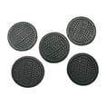 thumbnail image 2 of HILABEE 5 Pieces 1/64 Manhole Cover Models for Hobbyists Diorama Layout Display Prop Styled A, 2 of 9
