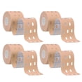 thumbnail image 1 of Cinta de Kinesiología Uxcell 2" x 16 pies Transpirable, Cintas de Recuperación de Kinesiología para Soporte Muscular, Color de Piel, 1 of 7