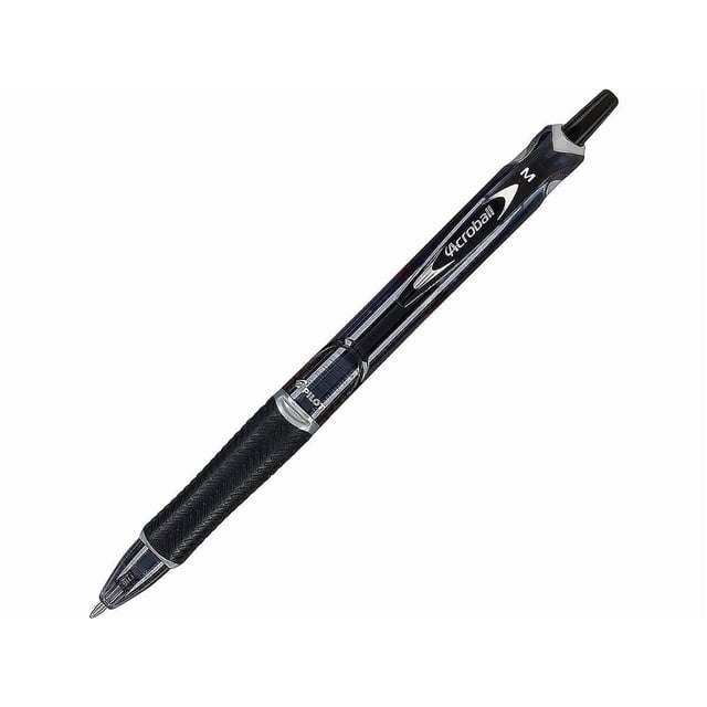 Bolígrafos PILOT Acroball Colors, tinta negra, paquete de 12