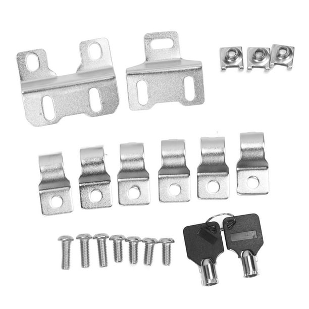 Caja de herramientas lateral para motocicleta, caja de herramientas para motocicleta, práctica y elegante, caja de herramientas para reparación de motocicletas, diseñada con precisión