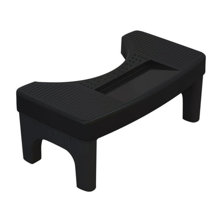 Squatty Potty Toilet Stool for Bathroom,Portable Travel Poop Step Stool for Adults,Foot Rest for Natural Posture,Comfortable Leg Raiser for Easy Elimination,Ideal for Home and Travel.