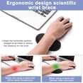 thumbnail image 3 of Ergonomic Keyboard Wrist Rest with Superfine Fabric and Gel Memory Foam, 3 of 7