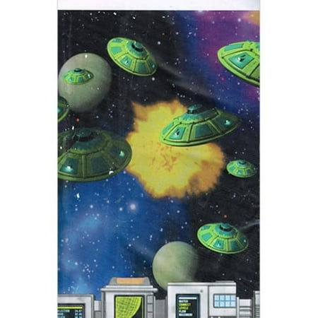 Space Invaders Plastic Table Cover (1ct)