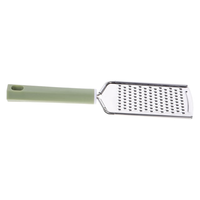 unbranded Rallador Manual De Queso Y Ajo Para Hogar Acero Inoxidable Mango De PP Verde